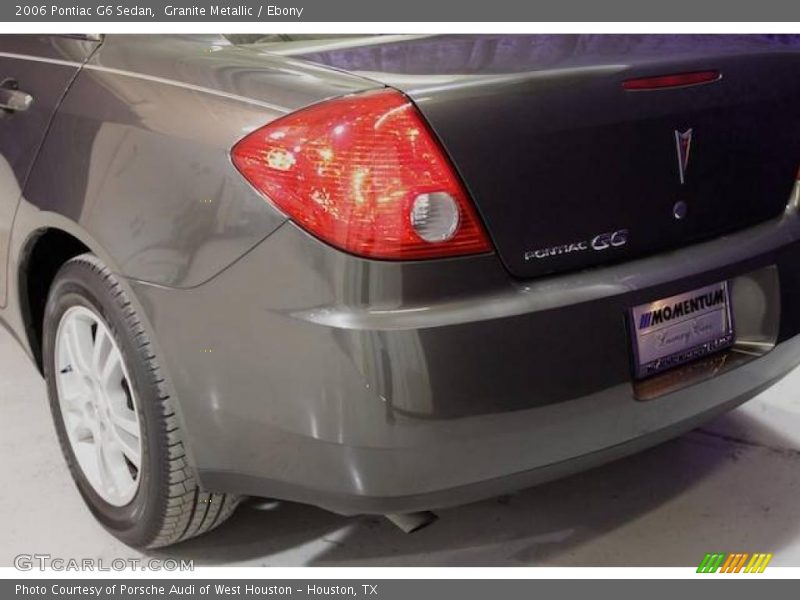 Granite Metallic / Ebony 2006 Pontiac G6 Sedan