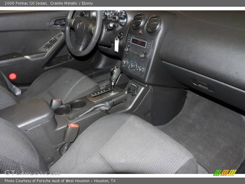 Granite Metallic / Ebony 2006 Pontiac G6 Sedan