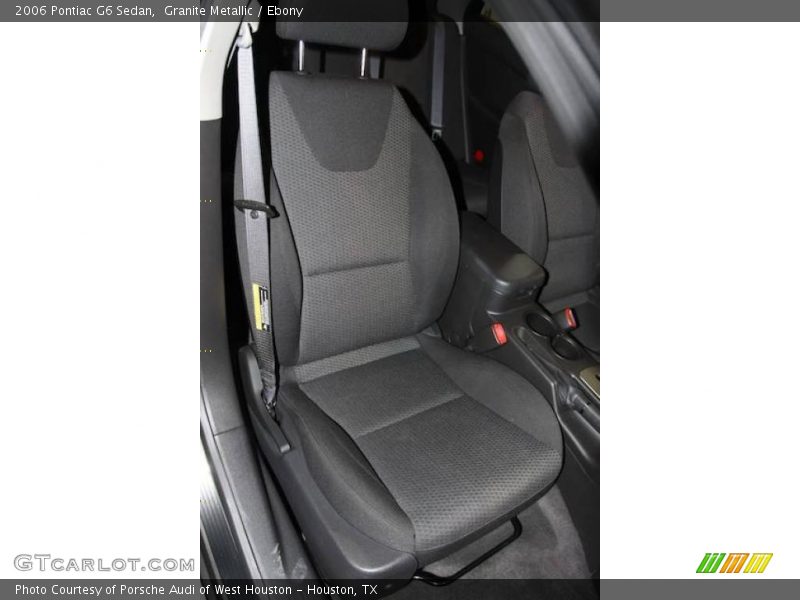 Granite Metallic / Ebony 2006 Pontiac G6 Sedan