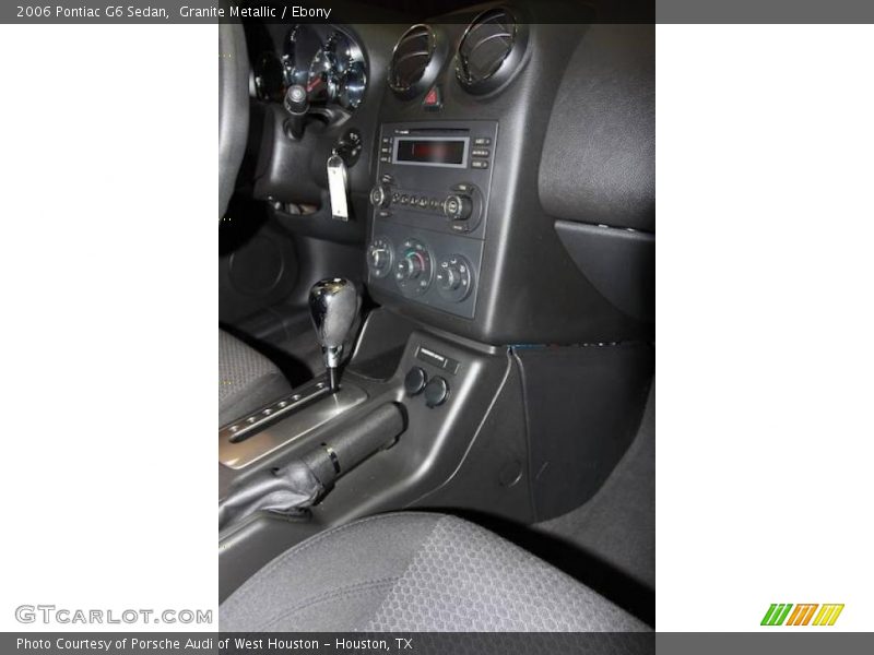 Granite Metallic / Ebony 2006 Pontiac G6 Sedan