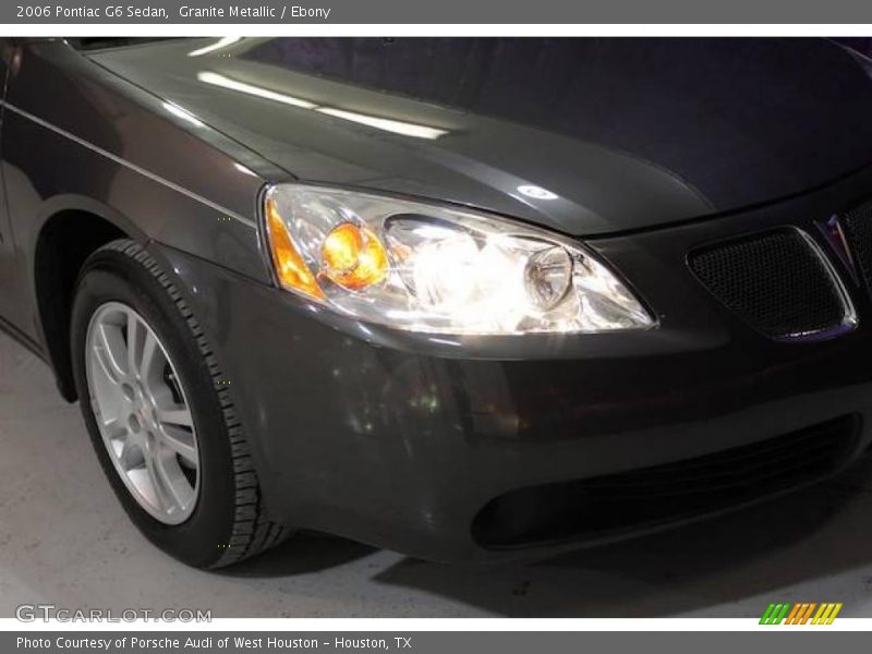 Granite Metallic / Ebony 2006 Pontiac G6 Sedan