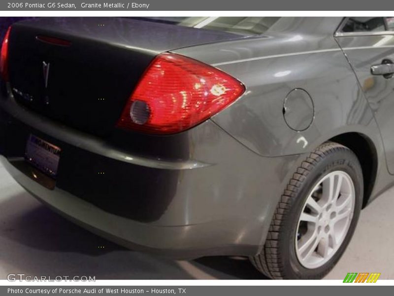 Granite Metallic / Ebony 2006 Pontiac G6 Sedan
