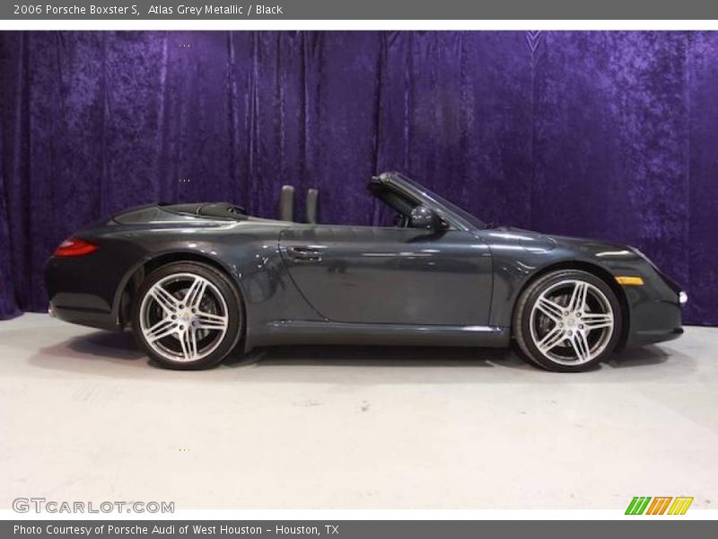 Atlas Grey Metallic / Black 2006 Porsche Boxster S