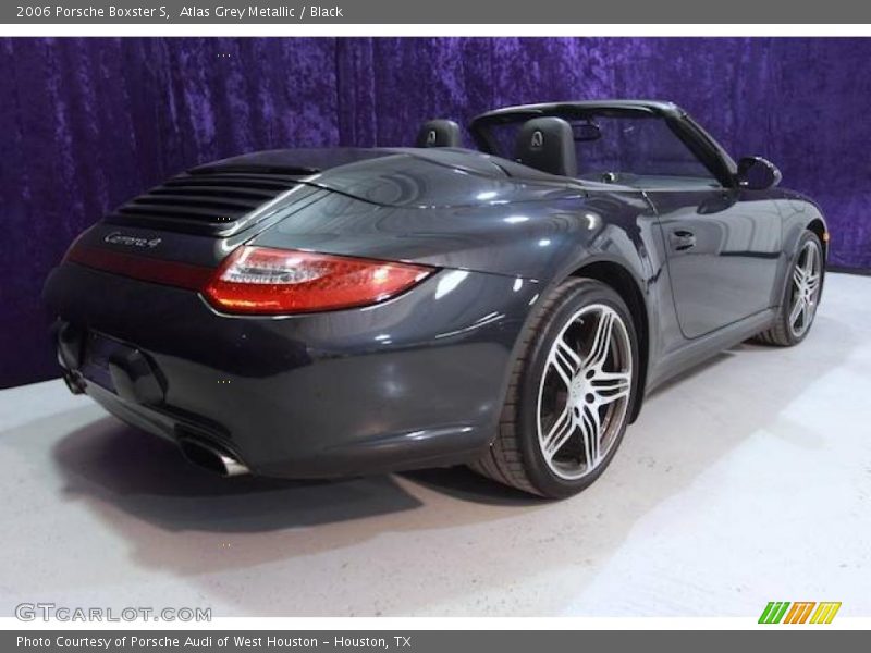 Atlas Grey Metallic / Black 2006 Porsche Boxster S