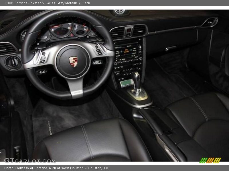 Atlas Grey Metallic / Black 2006 Porsche Boxster S