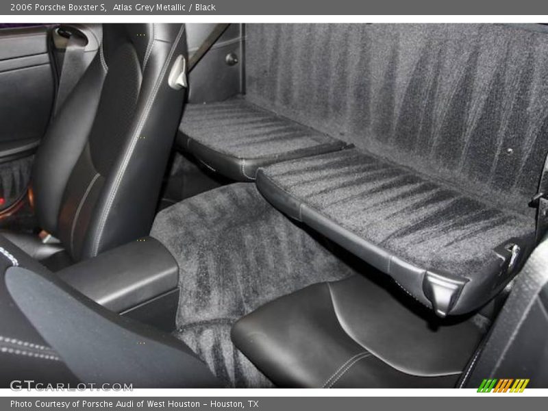Atlas Grey Metallic / Black 2006 Porsche Boxster S