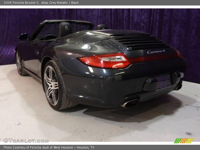 Atlas Grey Metallic / Black 2006 Porsche Boxster S