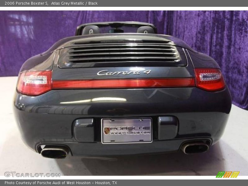 Atlas Grey Metallic / Black 2006 Porsche Boxster S