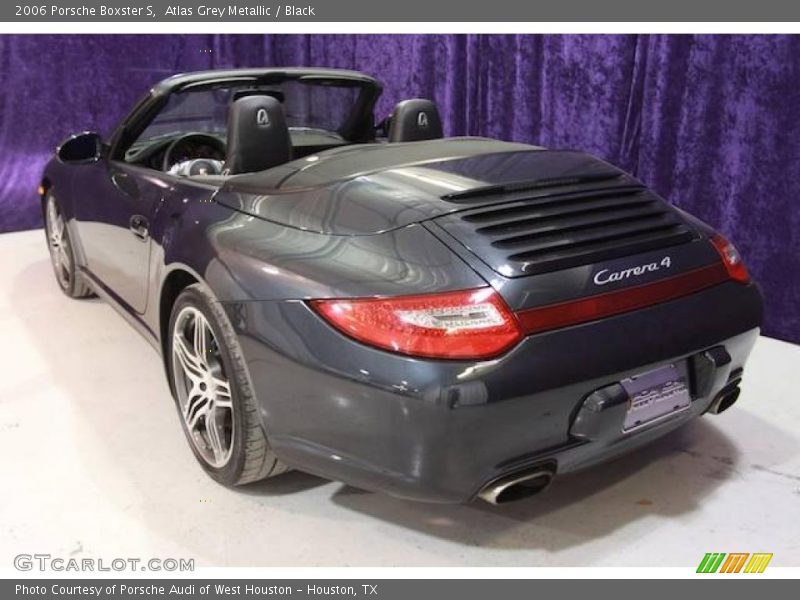 Atlas Grey Metallic / Black 2006 Porsche Boxster S