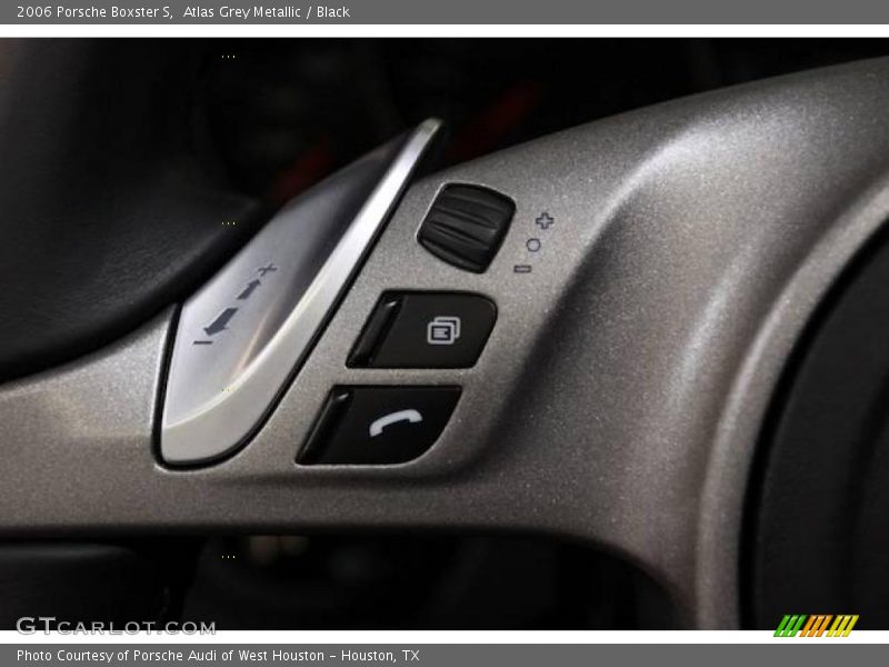 Atlas Grey Metallic / Black 2006 Porsche Boxster S