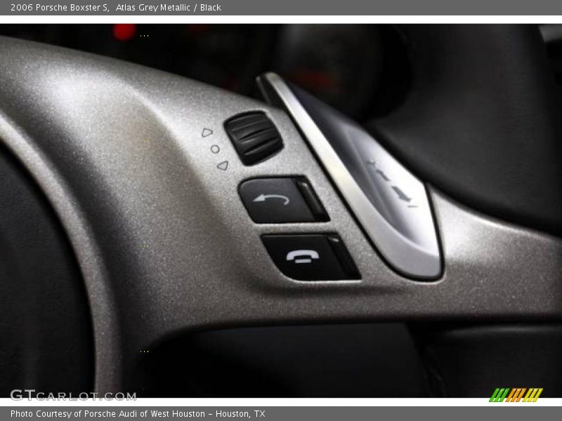 Atlas Grey Metallic / Black 2006 Porsche Boxster S