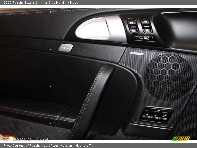 Atlas Grey Metallic / Black 2006 Porsche Boxster S