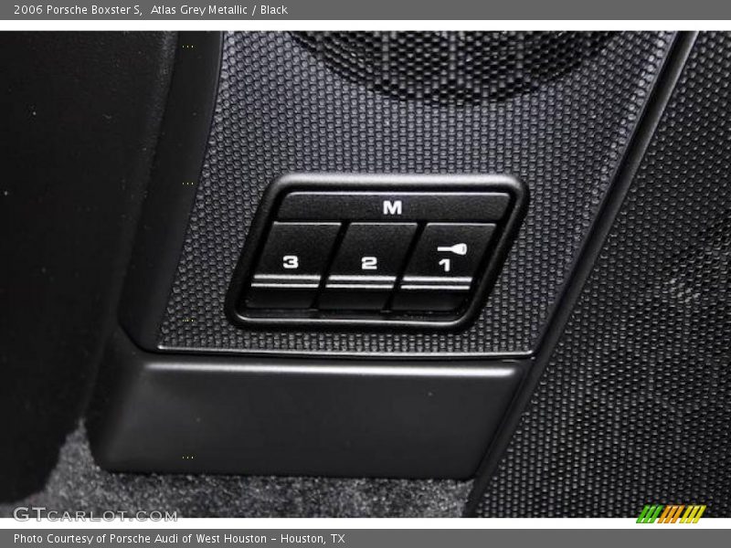 Atlas Grey Metallic / Black 2006 Porsche Boxster S