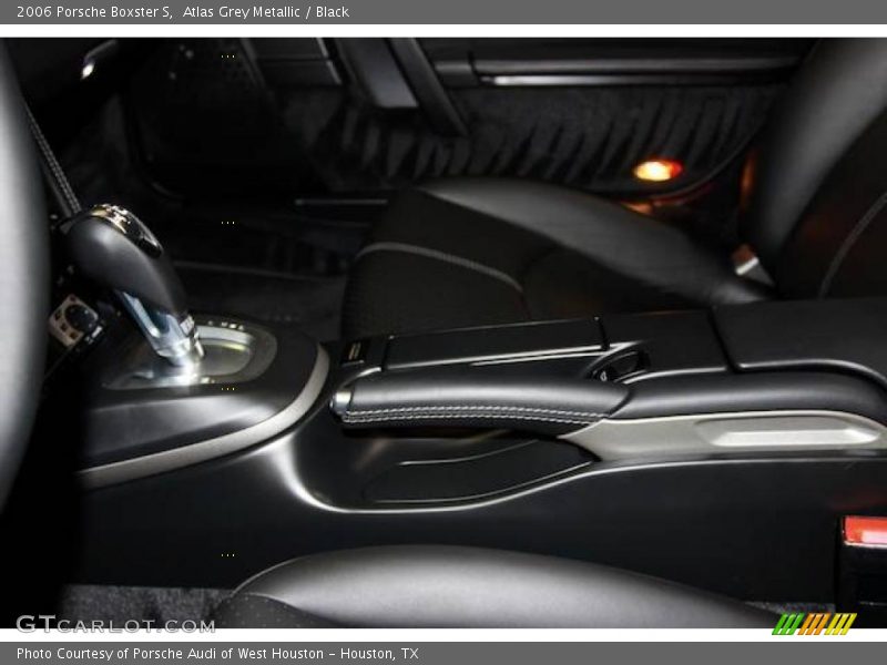Atlas Grey Metallic / Black 2006 Porsche Boxster S