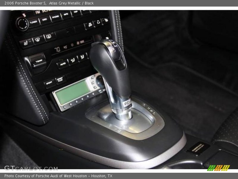 Atlas Grey Metallic / Black 2006 Porsche Boxster S