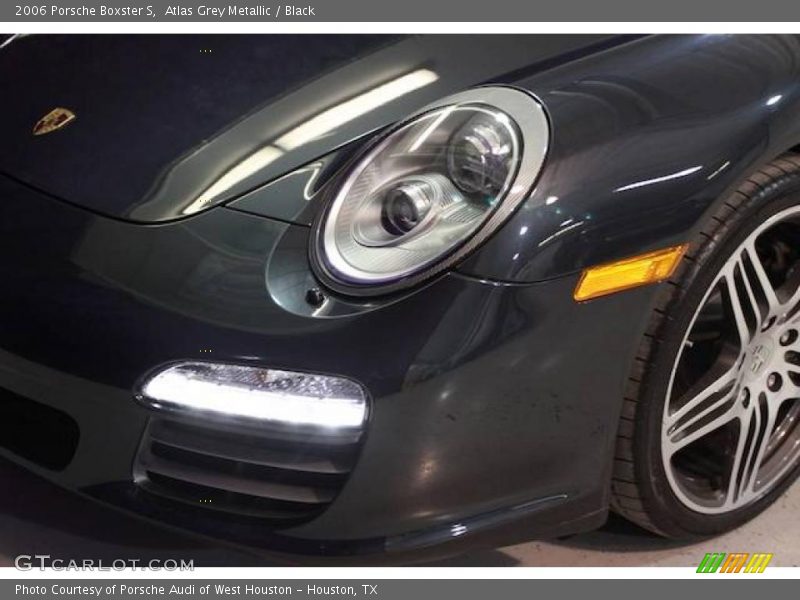 Atlas Grey Metallic / Black 2006 Porsche Boxster S