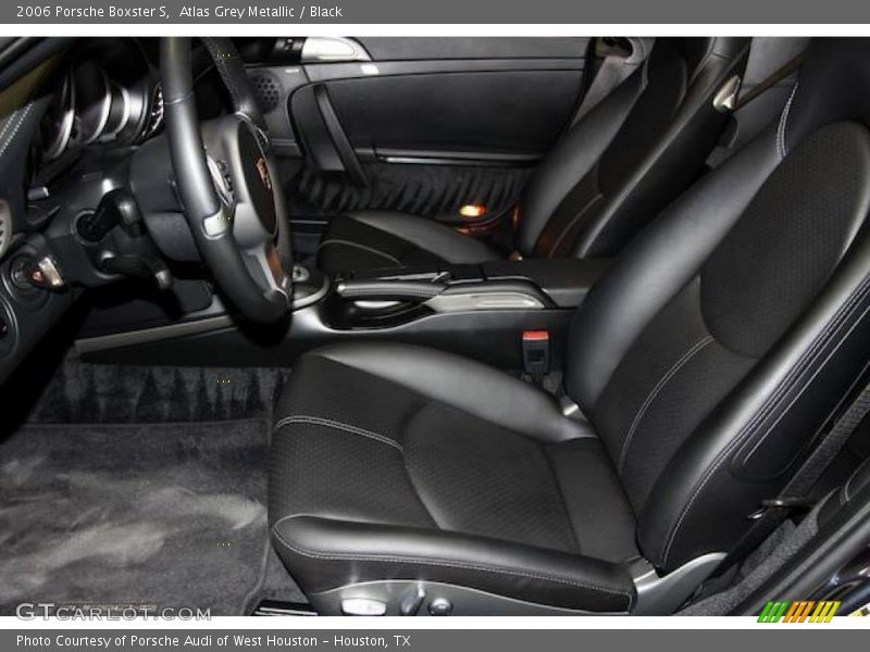Atlas Grey Metallic / Black 2006 Porsche Boxster S
