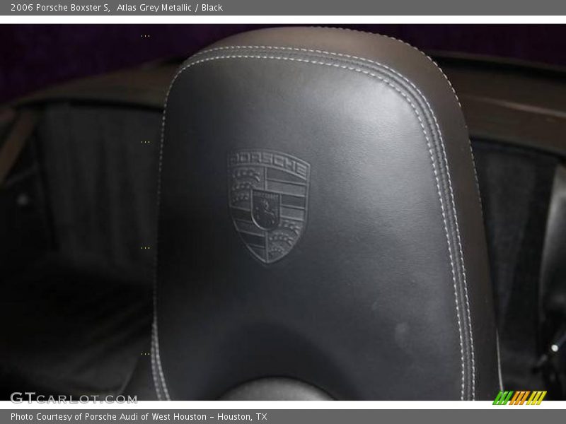 Atlas Grey Metallic / Black 2006 Porsche Boxster S
