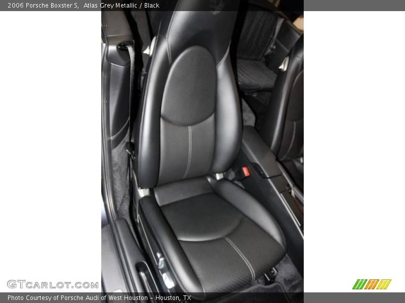 Atlas Grey Metallic / Black 2006 Porsche Boxster S