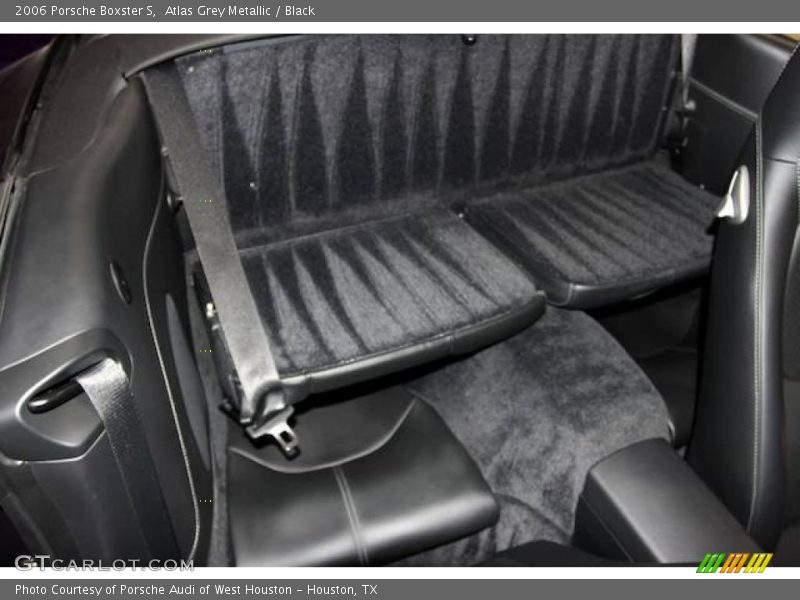 Atlas Grey Metallic / Black 2006 Porsche Boxster S