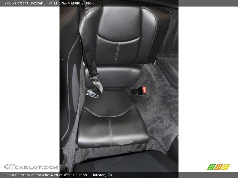 Atlas Grey Metallic / Black 2006 Porsche Boxster S