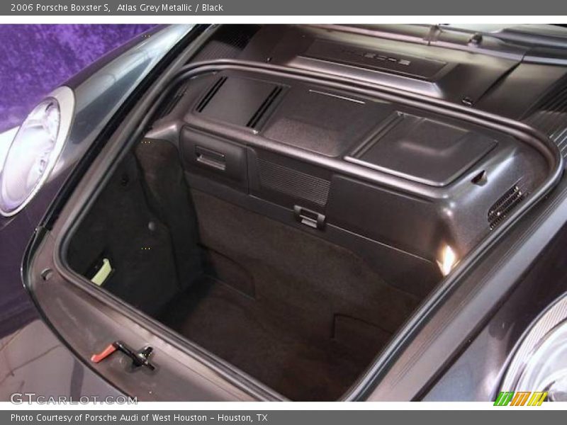 Atlas Grey Metallic / Black 2006 Porsche Boxster S
