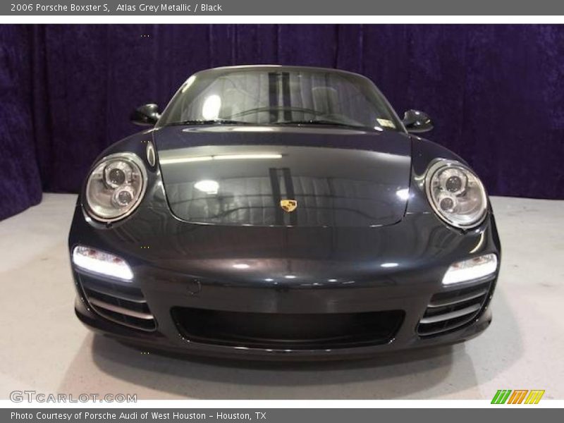 Atlas Grey Metallic / Black 2006 Porsche Boxster S