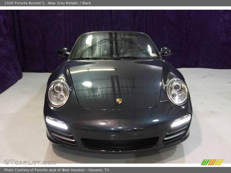 Atlas Grey Metallic / Black 2006 Porsche Boxster S