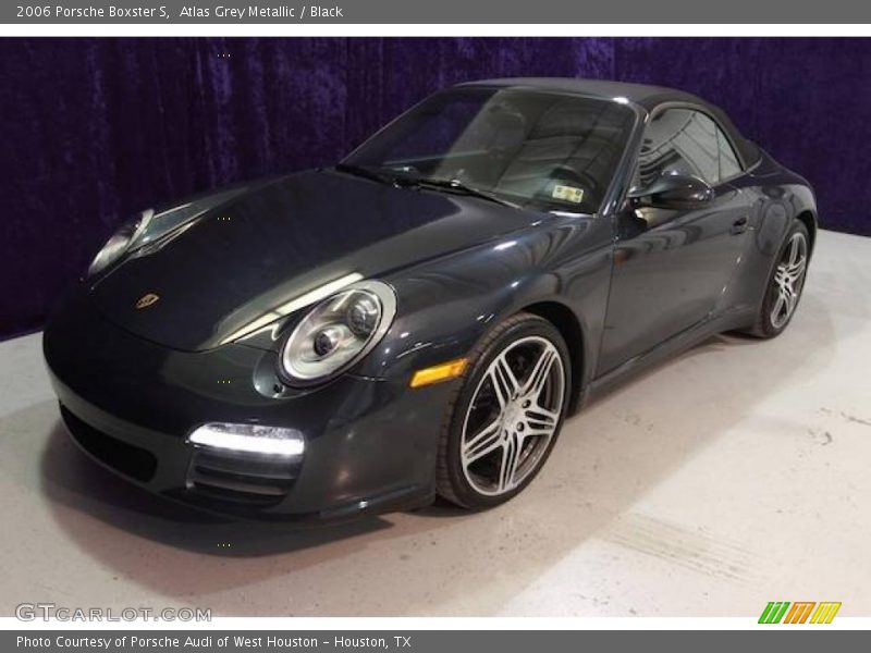 Atlas Grey Metallic / Black 2006 Porsche Boxster S