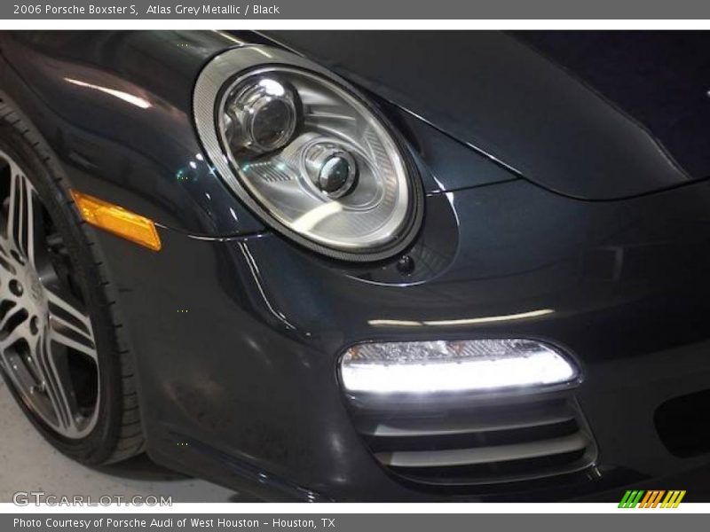 Atlas Grey Metallic / Black 2006 Porsche Boxster S