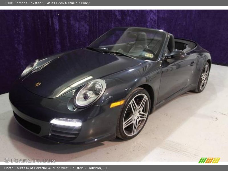Atlas Grey Metallic / Black 2006 Porsche Boxster S