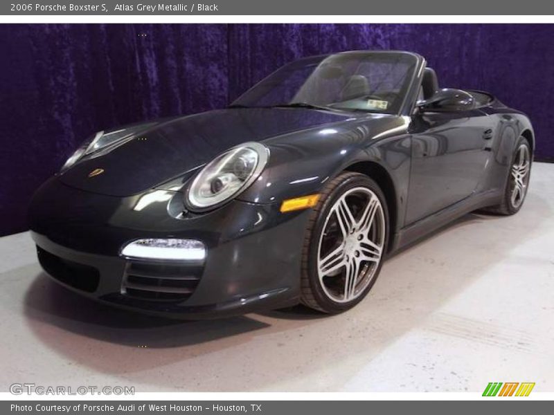 Atlas Grey Metallic / Black 2006 Porsche Boxster S