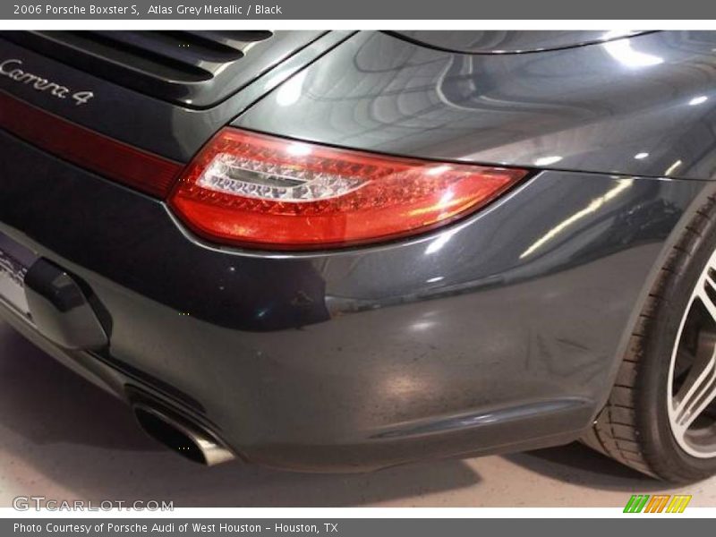 Atlas Grey Metallic / Black 2006 Porsche Boxster S