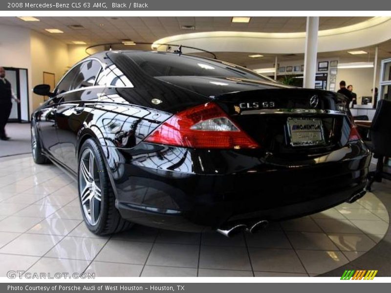 Black / Black 2008 Mercedes-Benz CLS 63 AMG