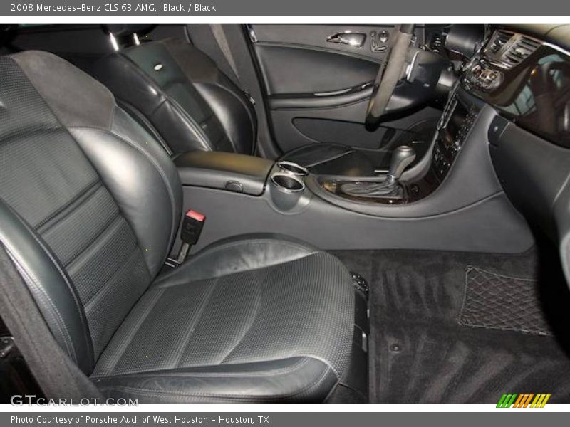 Black / Black 2008 Mercedes-Benz CLS 63 AMG
