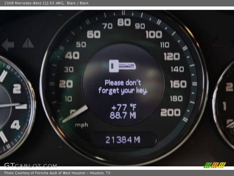 Black / Black 2008 Mercedes-Benz CLS 63 AMG