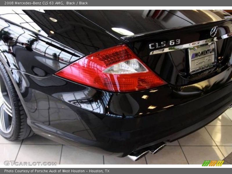 Black / Black 2008 Mercedes-Benz CLS 63 AMG