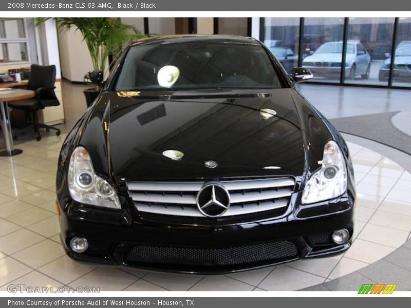 Black / Black 2008 Mercedes-Benz CLS 63 AMG