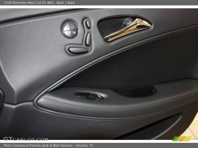 Black / Black 2008 Mercedes-Benz CLS 63 AMG