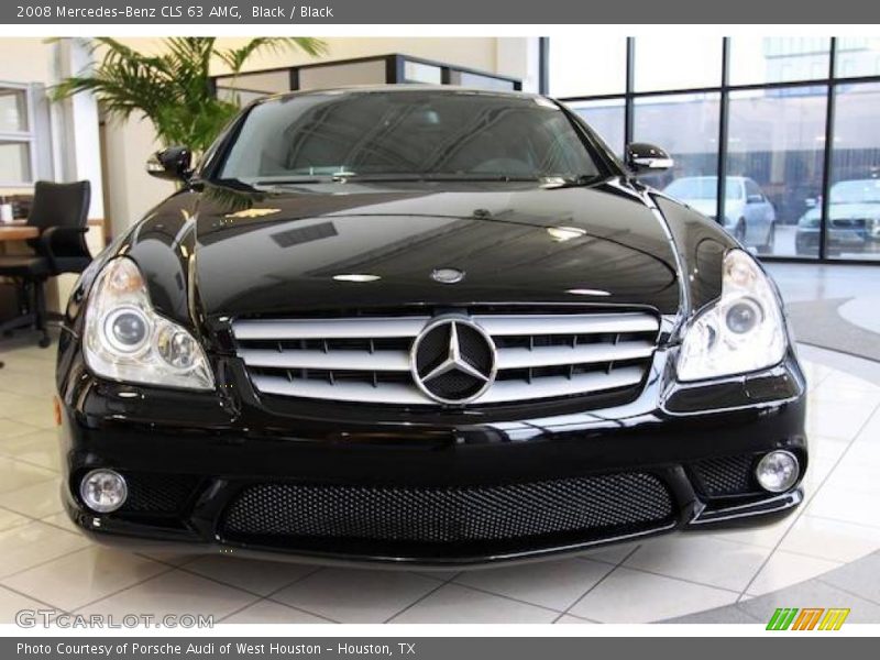 Black / Black 2008 Mercedes-Benz CLS 63 AMG