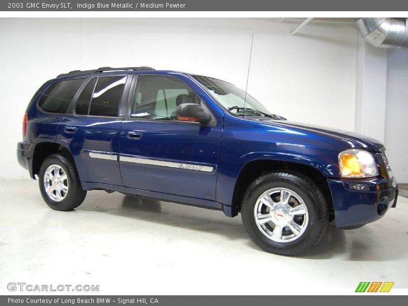 Indigo Blue Metallic / Medium Pewter 2003 GMC Envoy SLT