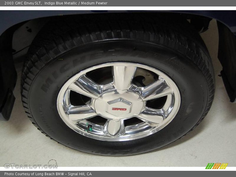 Indigo Blue Metallic / Medium Pewter 2003 GMC Envoy SLT