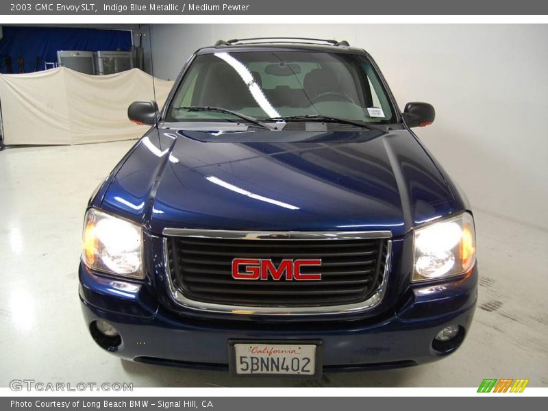 Indigo Blue Metallic / Medium Pewter 2003 GMC Envoy SLT