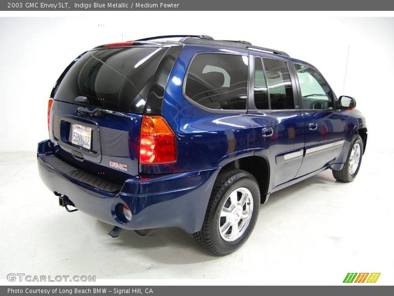 Indigo Blue Metallic / Medium Pewter 2003 GMC Envoy SLT