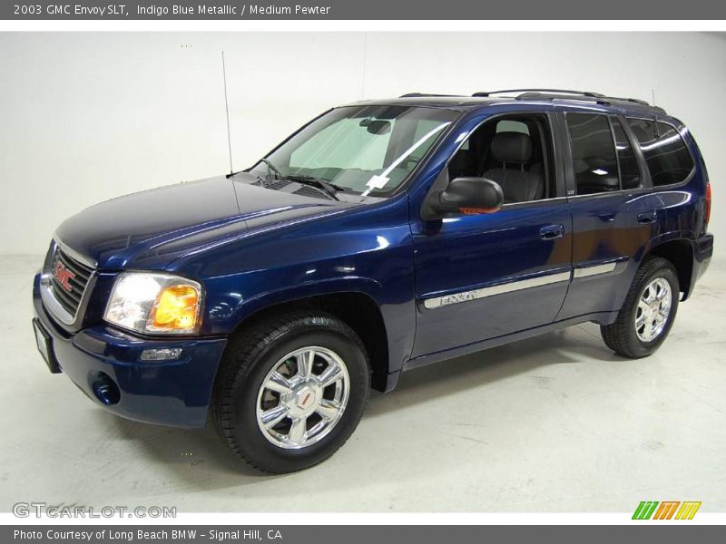 Indigo Blue Metallic / Medium Pewter 2003 GMC Envoy SLT