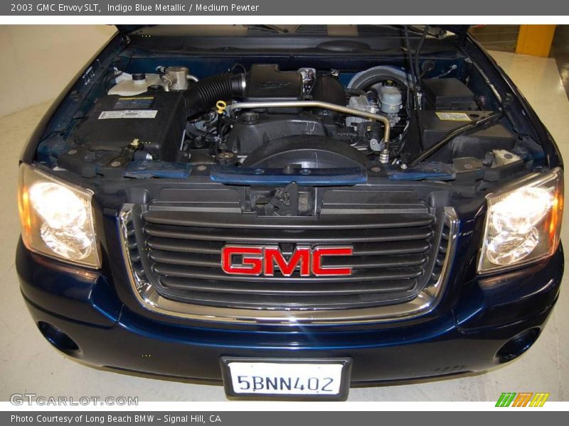 Indigo Blue Metallic / Medium Pewter 2003 GMC Envoy SLT