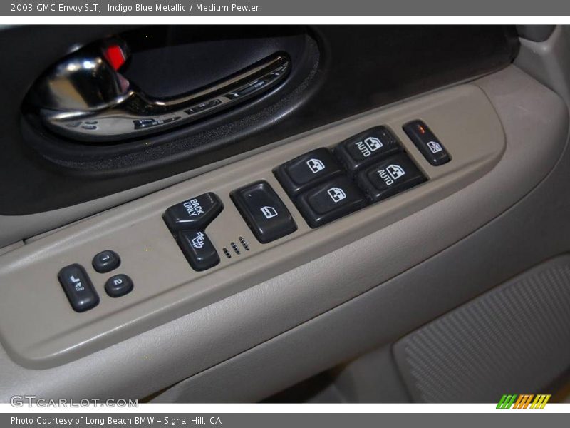 Indigo Blue Metallic / Medium Pewter 2003 GMC Envoy SLT