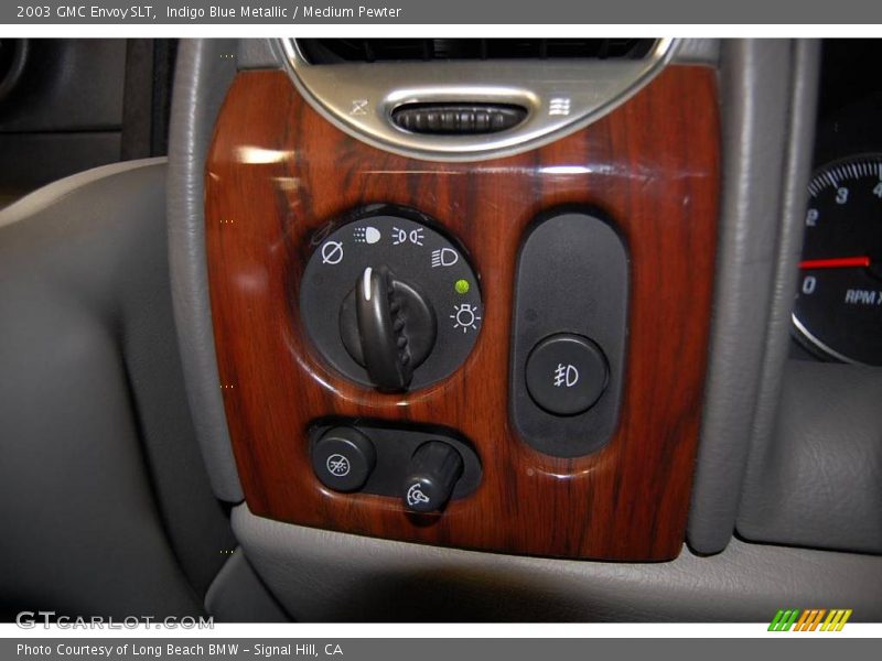 Indigo Blue Metallic / Medium Pewter 2003 GMC Envoy SLT