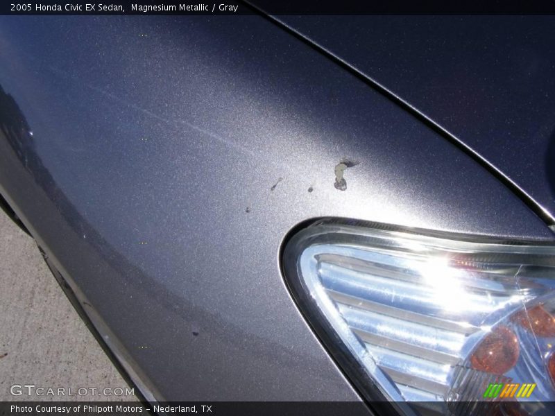 Magnesium Metallic / Gray 2005 Honda Civic EX Sedan