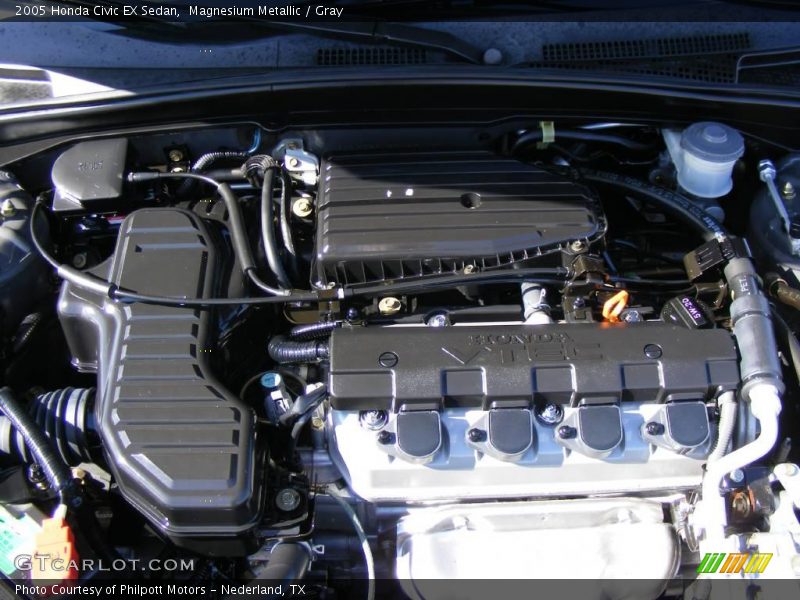 Magnesium Metallic / Gray 2005 Honda Civic EX Sedan
